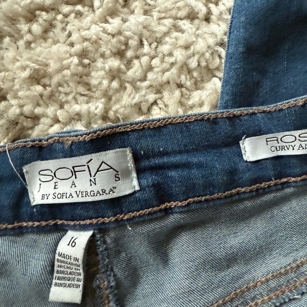 Sofia Jean, Sofia Vergara High-Waisted Blue Dark … - image 7